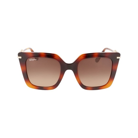 Salvatore Ferragamo Sunglasses SF1041S Havana/Brown Gradient - Picture 4 of 4